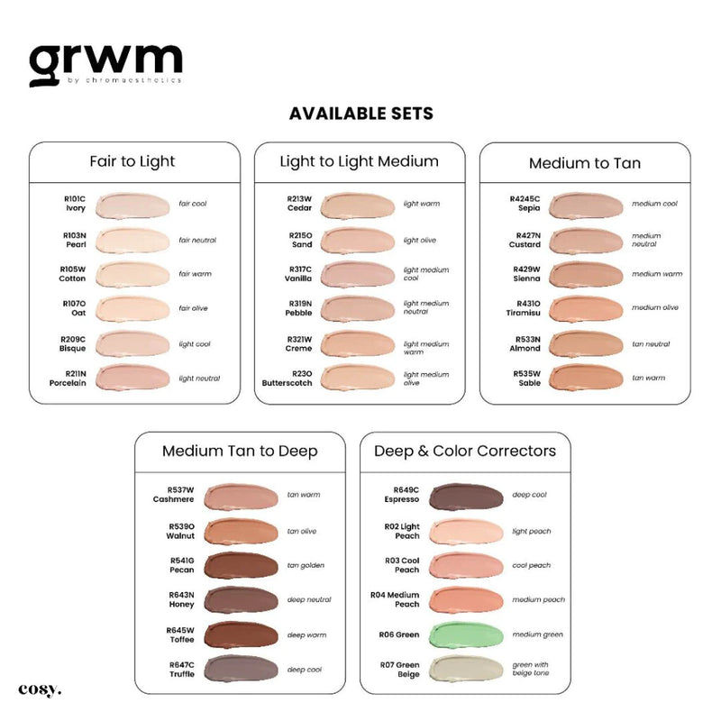 GRWM Cosmetics Radiance Tint Multiuse Base 10ml