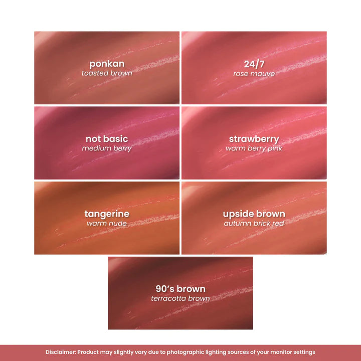 GRWM Cosmetics Tinted Lip Glaze 3.5ml | Lip Balm, Lip Oil, Lip Gloss and Lip Treatments GRWM Cosmetics Tinted Lip Glaze 3.5ml | Lip Balm, Lip Oil, Lip Gloss and Lip Treatments