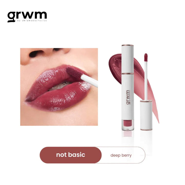 GRWM Cosmetics Tinted Lip Glaze 3.5ml | Lip Balm, Lip Oil, Lip Gloss and Lip Treatments GRWM Cosmetics Tinted Lip Glaze 3.5ml | Lip Balm, Lip Oil, Lip Gloss and Lip Treatments