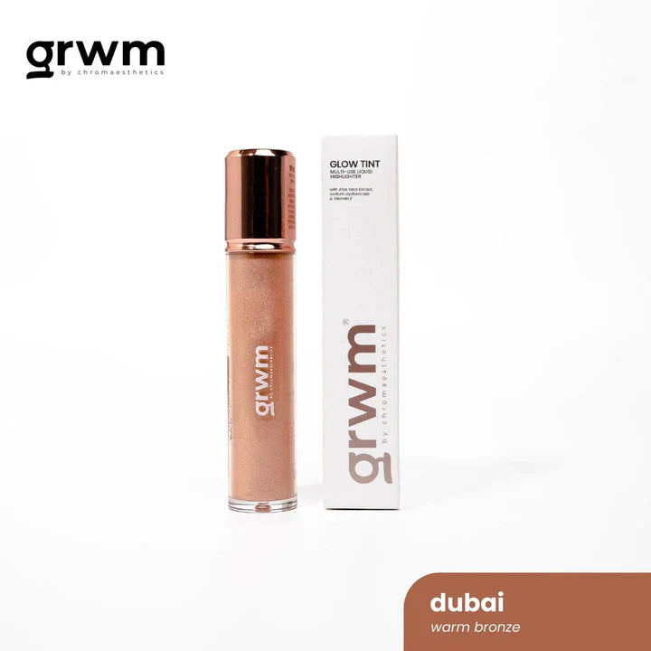 GRWM Cosmetics Glow Tint Multiuse Liquid Highlighter 10ml | Bronzer, Contour and Highlighter GRWM Cosmetics Glow Tint Multiuse Liquid Highlighter 10ml | Bronzer, Contour and Highlighter