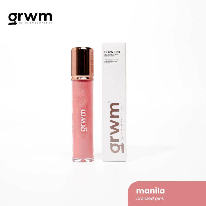 GRWM Cosmetics Glow Tint Multiuse Liquid Highlighter 10ml | Bronzer, Contour and Highlighter GRWM Cosmetics Glow Tint Multiuse Liquid Highlighter 10ml | Bronzer, Contour and Highlighter