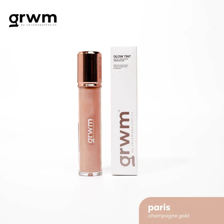 GRWM Cosmetics Glow Tint Multiuse Liquid Highlighter 10ml | Bronzer, Contour and Highlighter GRWM Cosmetics Glow Tint Multiuse Liquid Highlighter 10ml | Bronzer, Contour and Highlighter