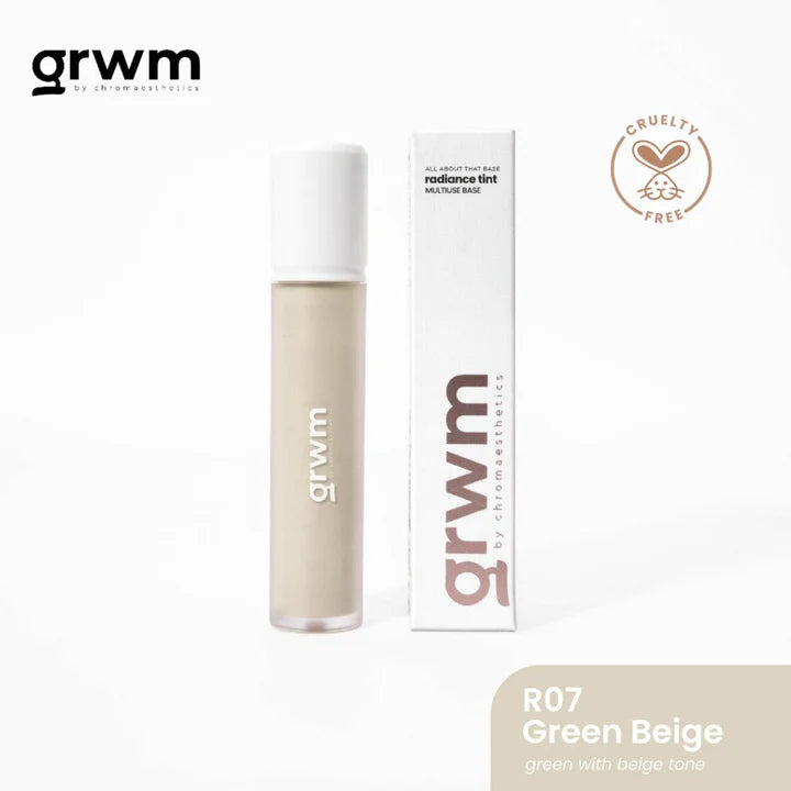 GRWM Cosmetics Radiance Tint Multiuse Base 10ml | Face Powder, BB Cream, CC Cream and Foundation