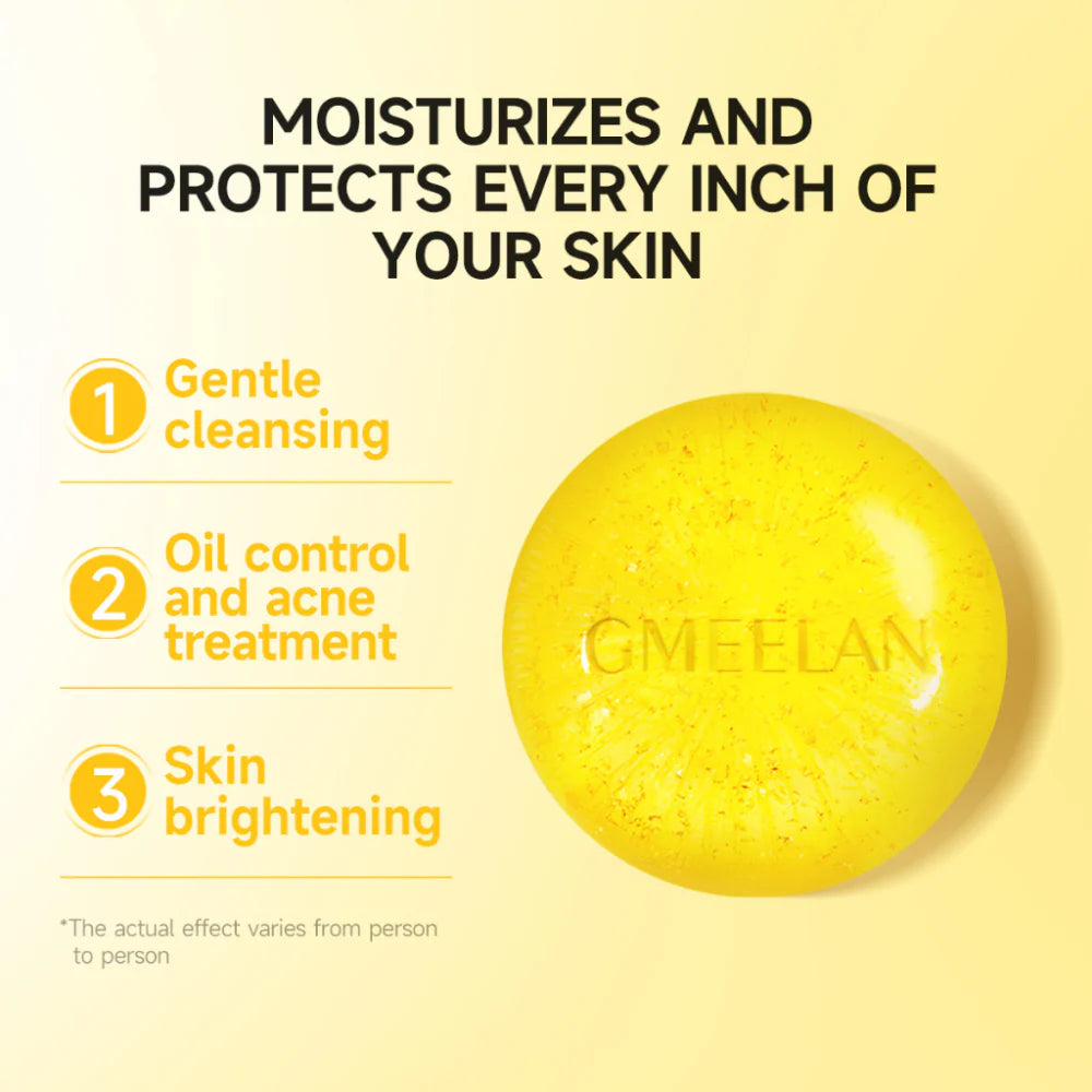 Gmeelan Calendula 24K Gold Brightening Essential Oil Soap 100g | Soap Gmeelan Calendula 24K Gold Brightening Essential Oil Soap 100g | Soap