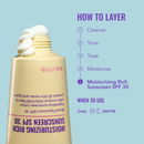 Good Molecules Moisturizing Rich Sunscreen SPF30 50ml