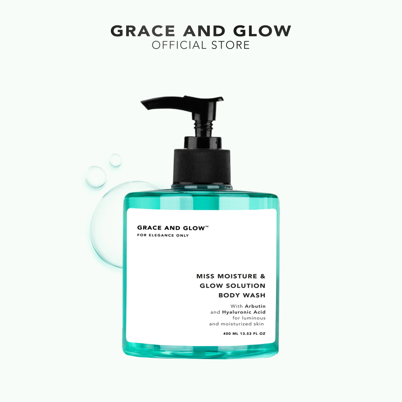 Grace and Glow Miss Moisture & Glow Solution Body Wash 400ml | Body Wash Grace and Glow Miss Moisture & Glow Solution Body Wash 400ml | Body Wash