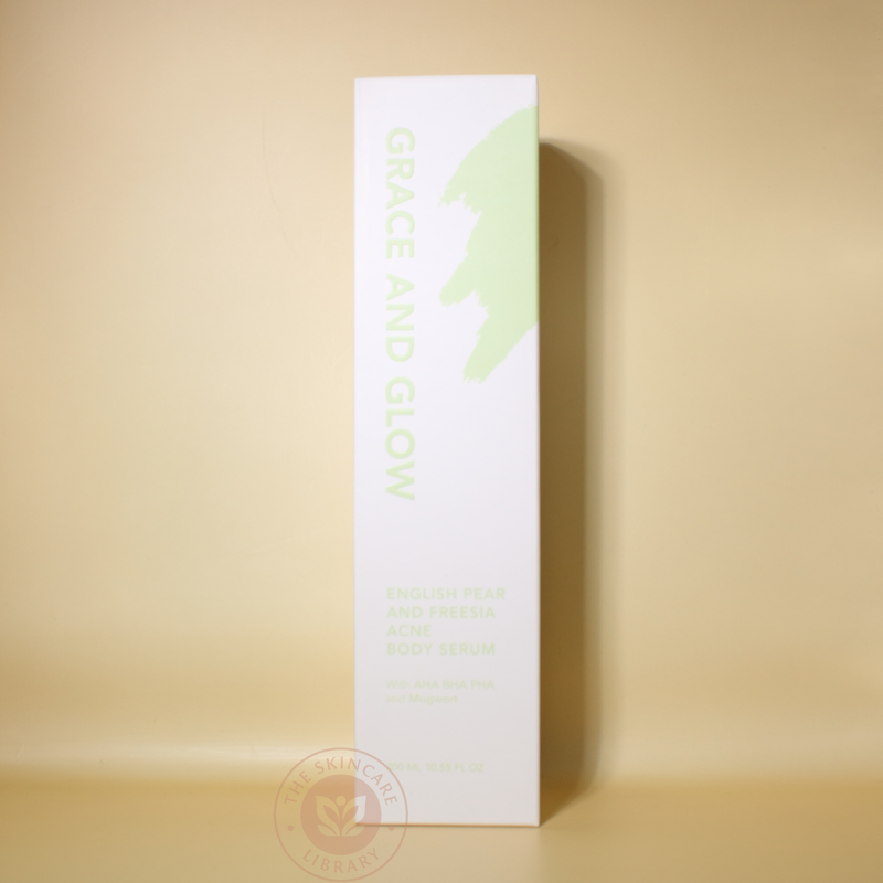 Grace and Glow English Pear and Freesia Acne Body Serum 300ml