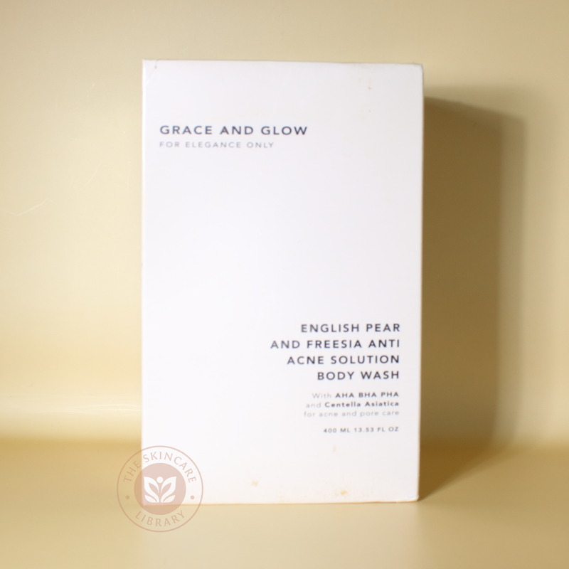 Grace and Glow English Pear and Freesia Anti Acne Solution Body Wash  400ml