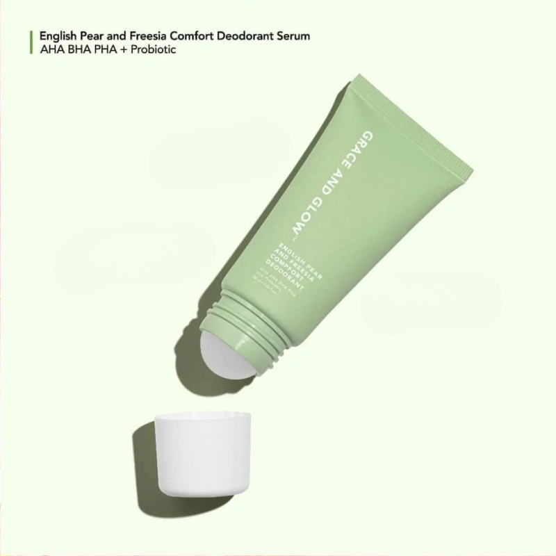Grace and Glow English Pear and Freesia Comfort Deodorant Serum 50ml