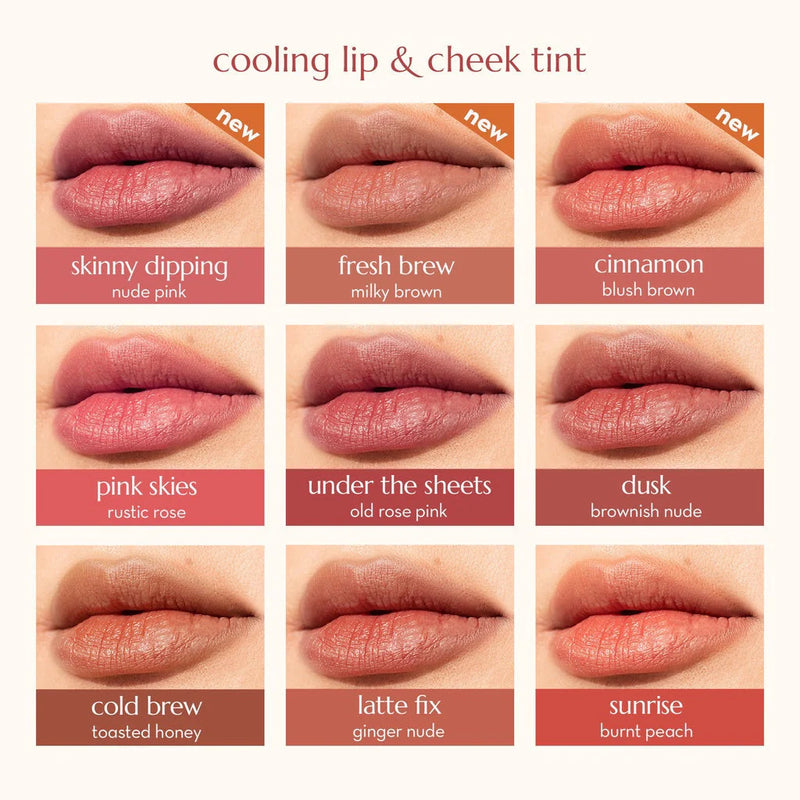 Happy Skin Fresh Morning Dew Cooling Lip & Cheek Tint 3ml