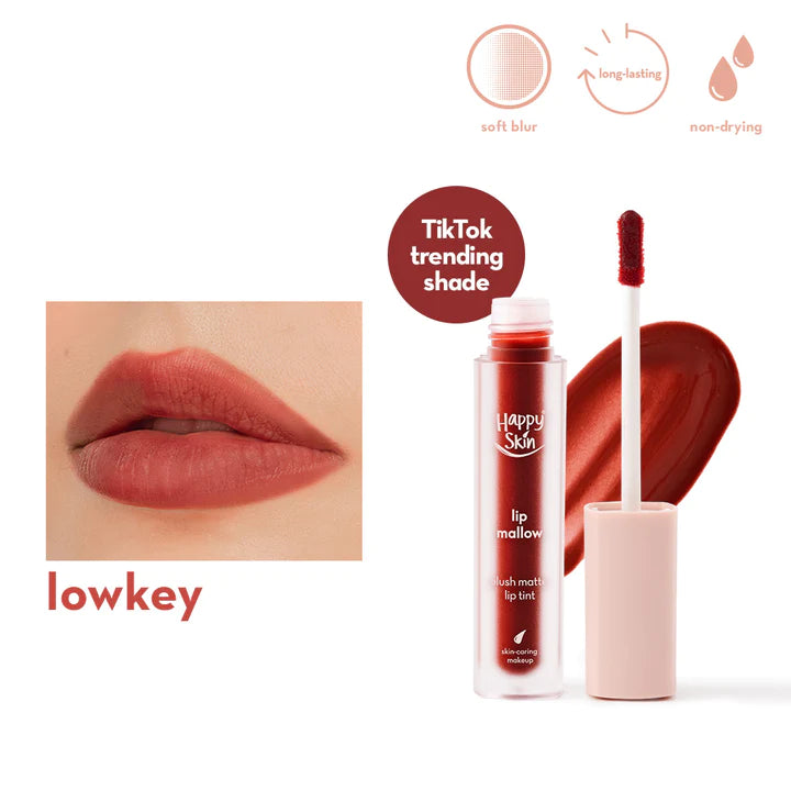 Happy Skin Lip Mallow Plush Matte Lip Tint 4.5ml