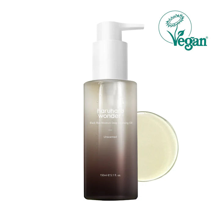 Haruharu Wonder Black Rice Moisture Deep Cleansing Oil 150ml | Cleansing Balm, Oil and Water Haruharu Wonder Black Rice Moisture Deep Cleansing Oil 150ml | Cleansing Balm, Oil and Water
