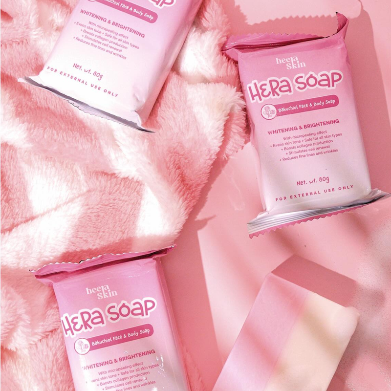 Heera Skin Hera Soap Bakuchiol Face & Body Soap 80g