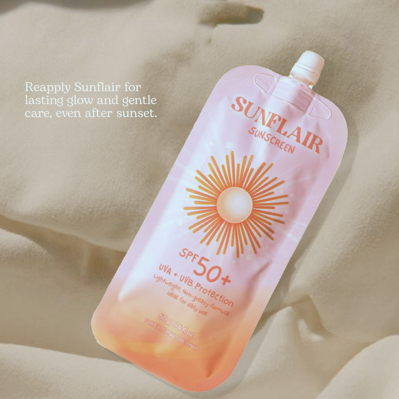 Heera Skin Sunflair Sunscreen SPF50 50g