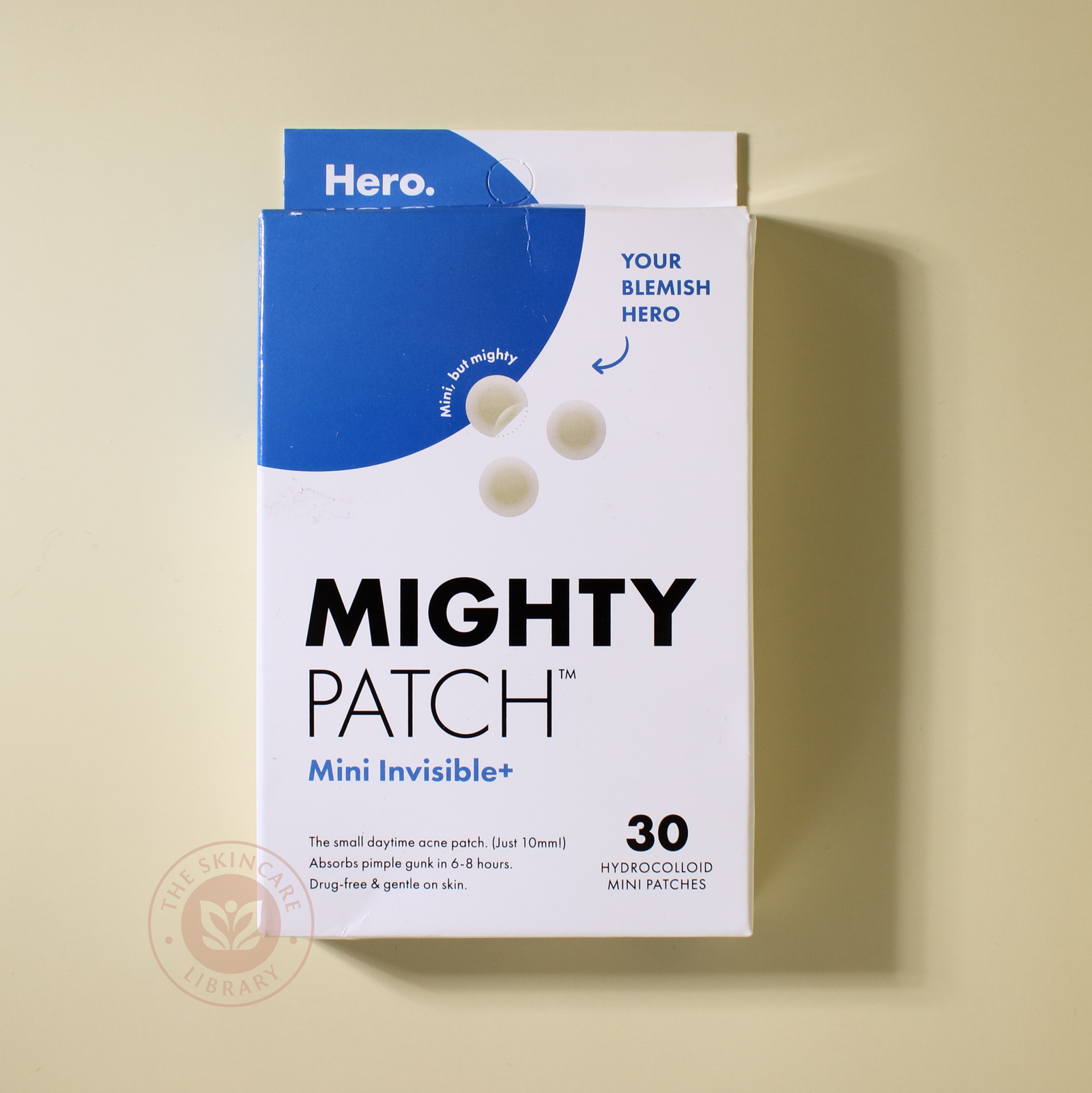 Hero Cosmetics Mighty Patch Mini Invisible+, 30 patches | Acne Spot Treatment, Patches and Nose Strips