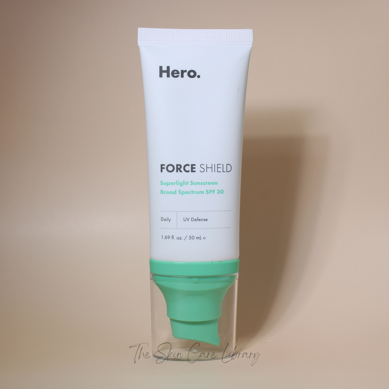 Hero Cosmetics Force Shield Superlight Sunscreen SPF30 50ml