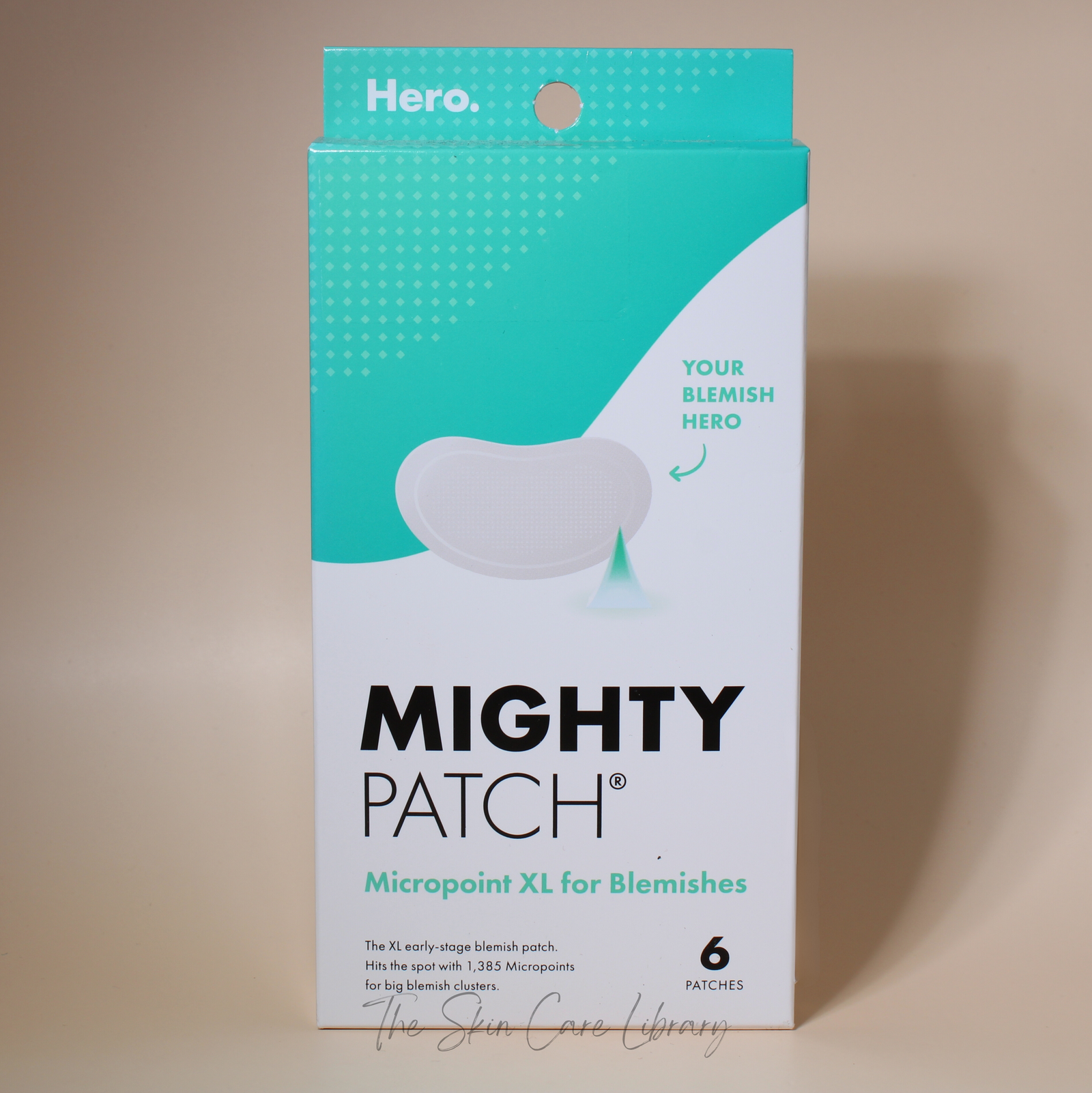 Hero Cosmetics Mighty Patch Micropoint XL for Blemishes, 6 patches | Acne Spot Treatment, Patches and Nose Strips Hero Cosmetics Mighty Patch Micropoint XL for Blemishes, 6 patches | Acne Spot Treatment, Patches and Nose Strips