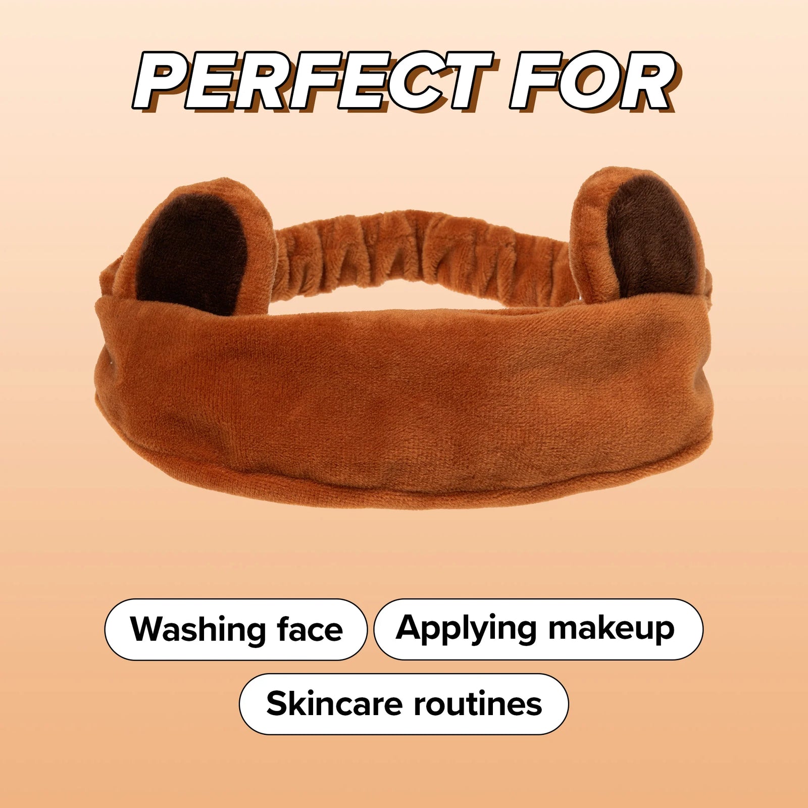 I Dew Care Brown Bear Headband 1pc | Hair Band I Dew Care Brown Bear Headband 1pc | Hair Band