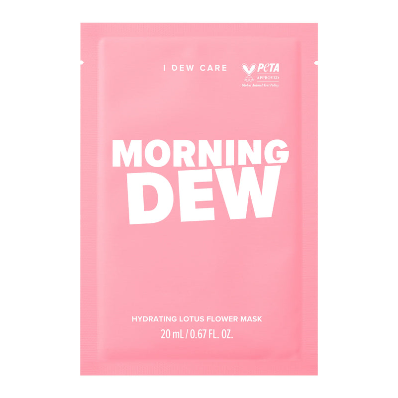 I Dew Care Morning Dew Hydrating Lotus Flower Sheet Mask 1pc