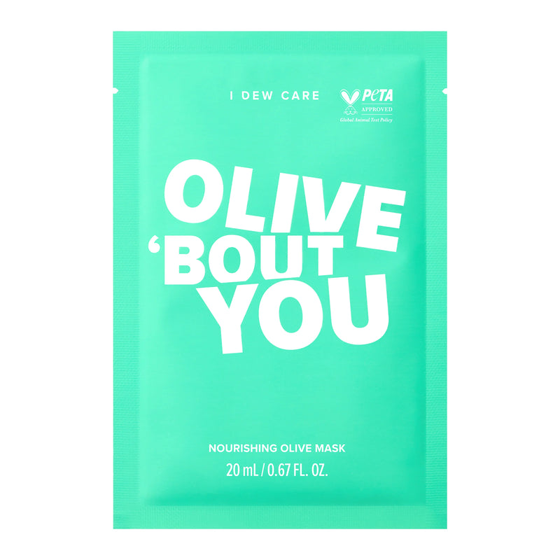 I Dew Care Olive 'Bout You Nourishing Olive Sheet Mask 1pc