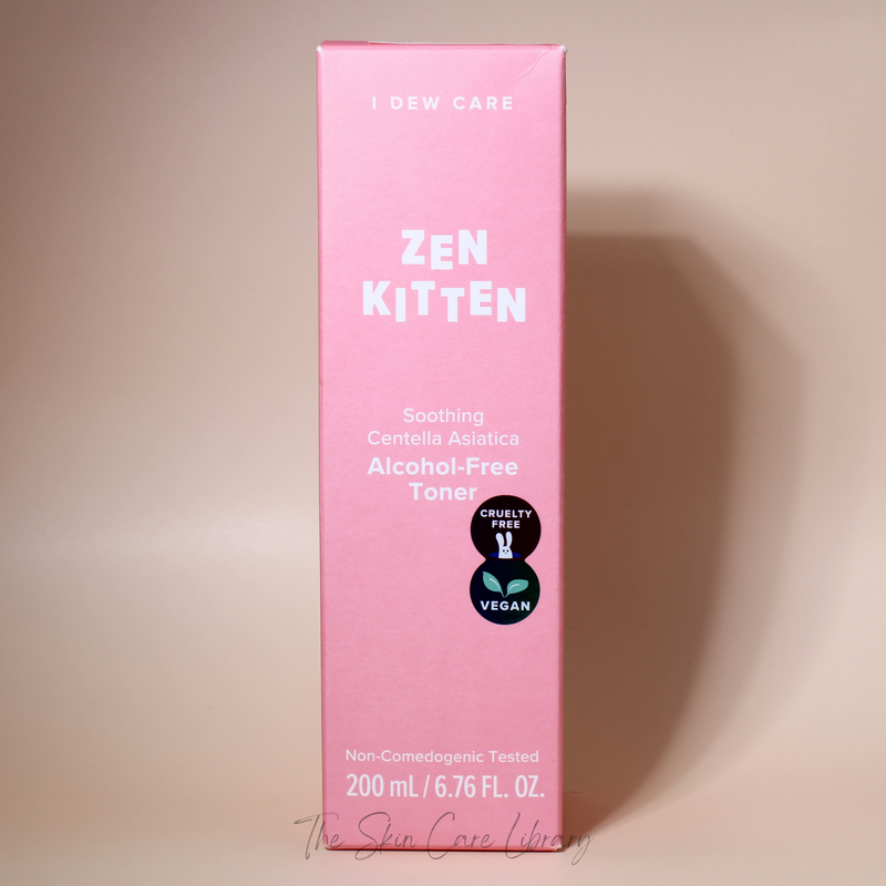 I Dew Care Zen Kitten Soothing Centella Asiatica Alcohol-Free Toner 200ml