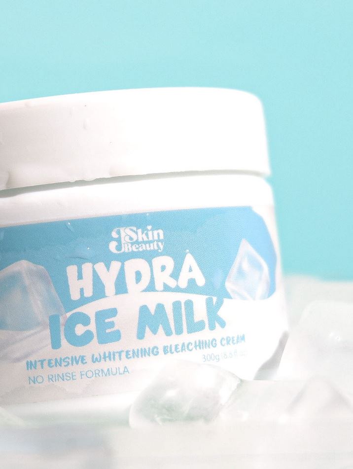 J Skin Beauty Hydra Ice Milk Intensive Whitening Bleaching Cream 300mg