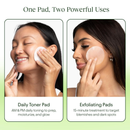Jiyu Skin Cell Renewal and Rejuvenation Toning & Brightening Face Pads 100 Pads