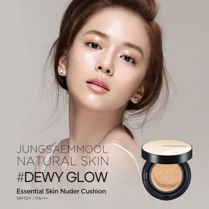 Jung Saem Mool Essential Skin Nuder Cushion Set 19 Light SPF50