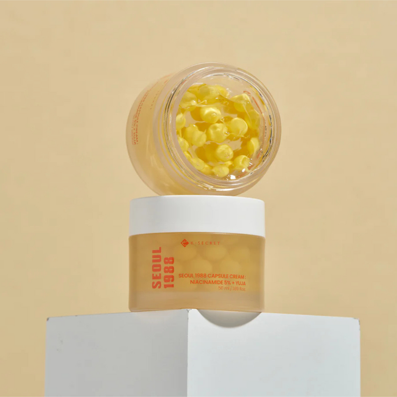 K-Secret Seoul 1988 Capsule Cream: Niacinamide 5% + Yuja 50ml