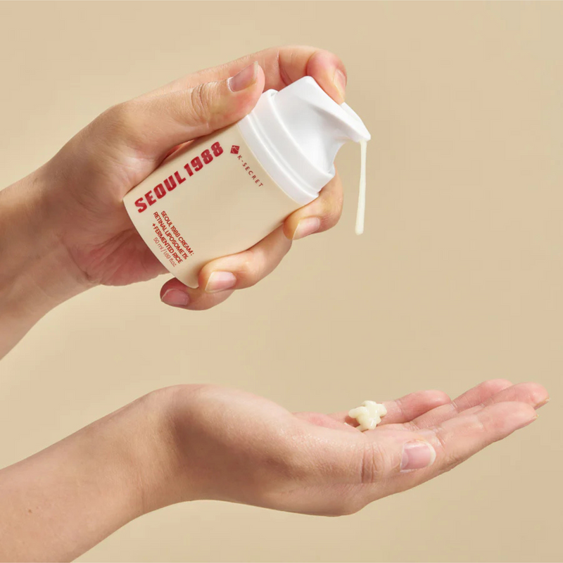 K-Secret Seoul 1988 Cream: Retinal Liposome 1% + Fermented Rice 50ml