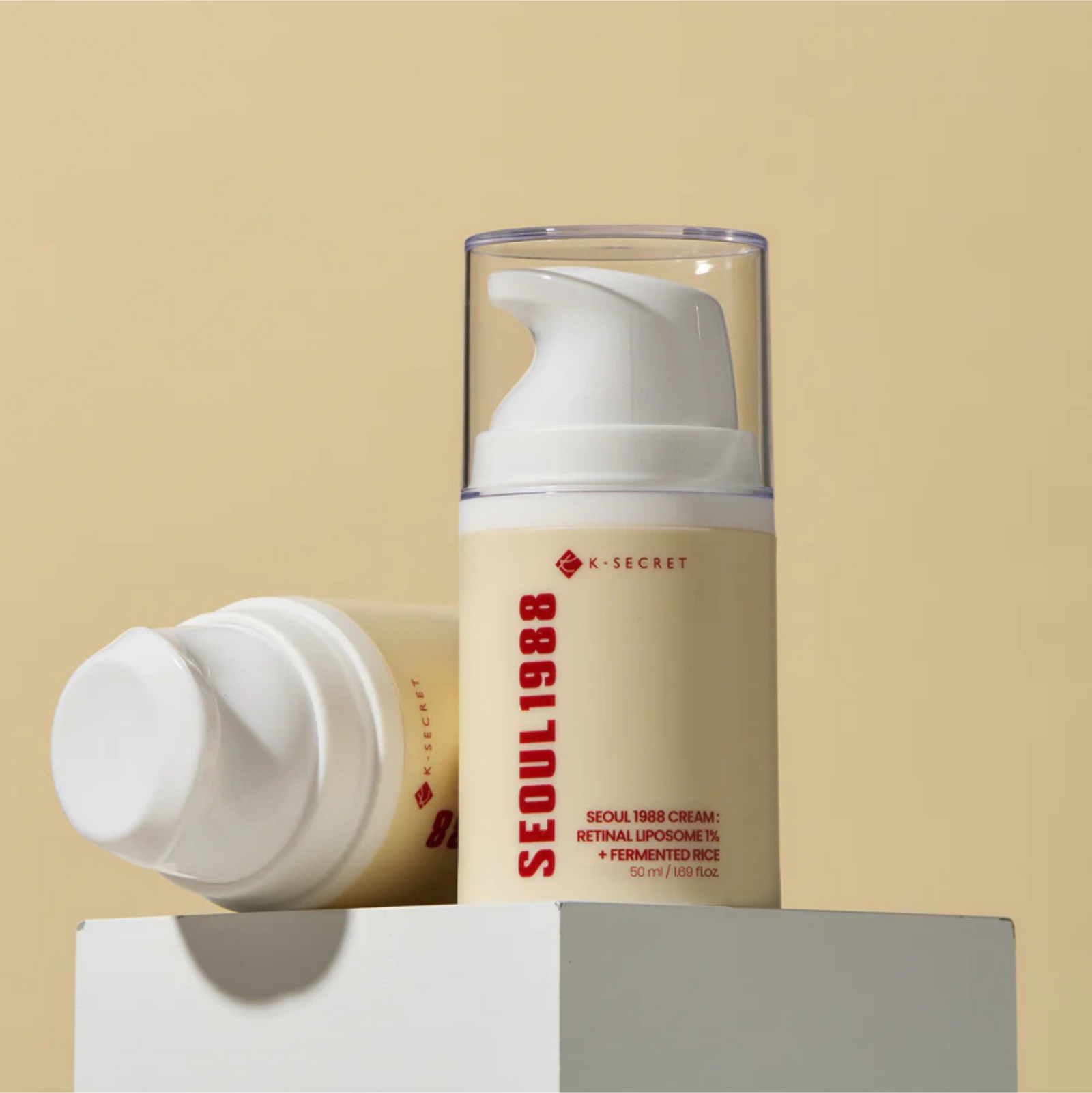 K-Secret Seoul 1988 Cream: Retinal Liposome 1% + Fermented Rice 50ml | Retinol K-Secret Seoul 1988 Cream: Retinal Liposome 1% + Fermented Rice 50ml | Retinol