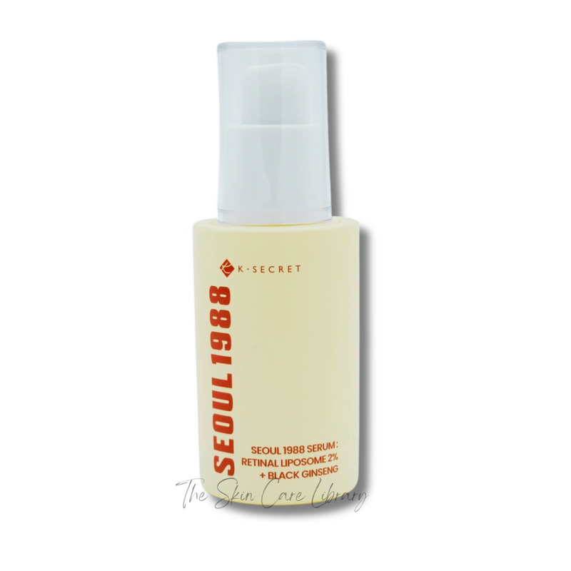 K-Secret Seoul 1988 Serum: Retinal Liposome 2% + Black Ginseng 30ml