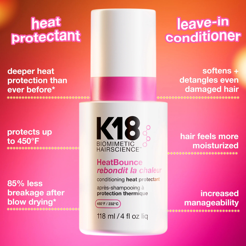 K18 Heatbounce Conditioning Heat Protectant 118ml