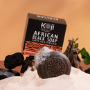Koji White African Black Soap 80g x 2 Bars