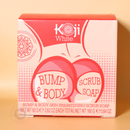 Koji White Bump & Body Skin Brightening Scrub Soap 80g x 2 Bars