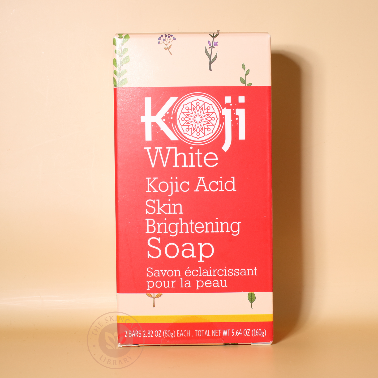 Koji White Kojic Acid Skin Brightening Soap 80g x 2 Bars | Soap