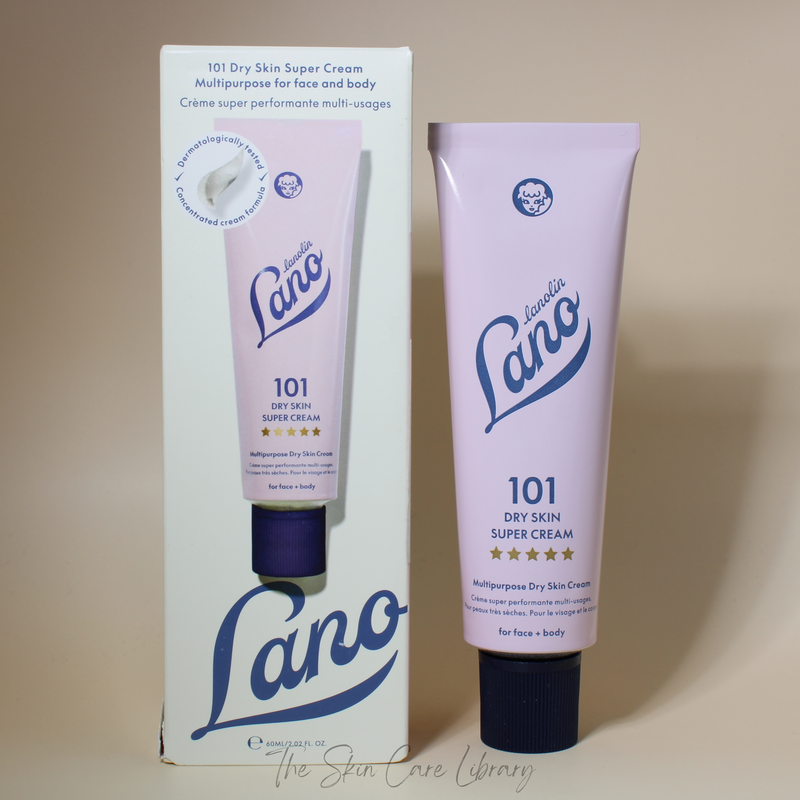 Lano 101 Dry Skin Super Cream - Multipurpose For Face + Body 60ml
