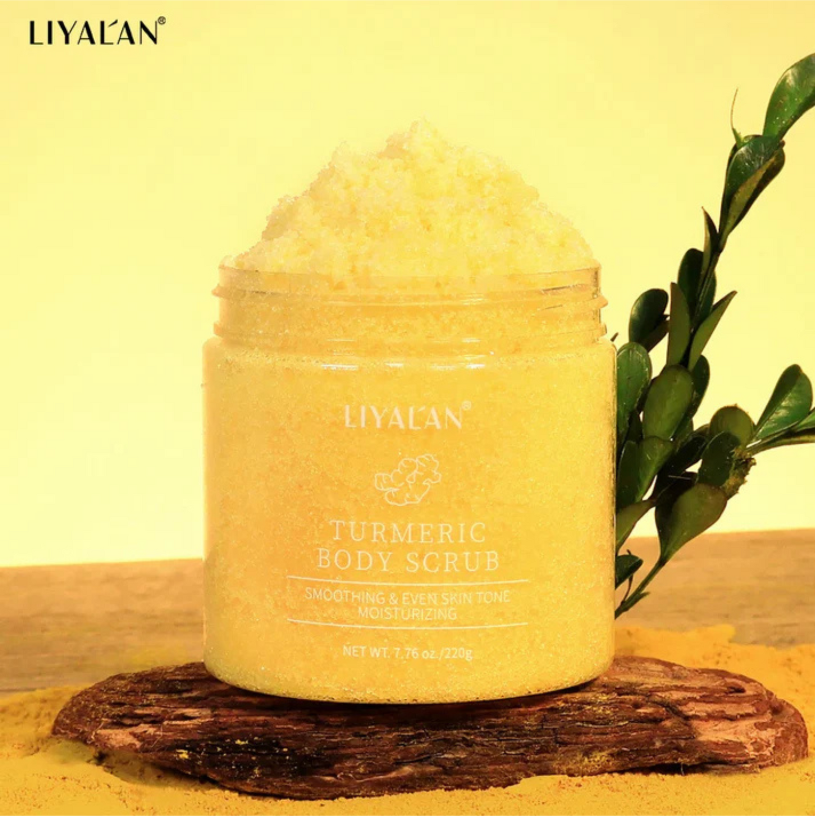 LIYAL'AN Turmeric Body Scrub 220g | Body Scrub LIYAL'AN Turmeric Body Scrub 220g | Body Scrub