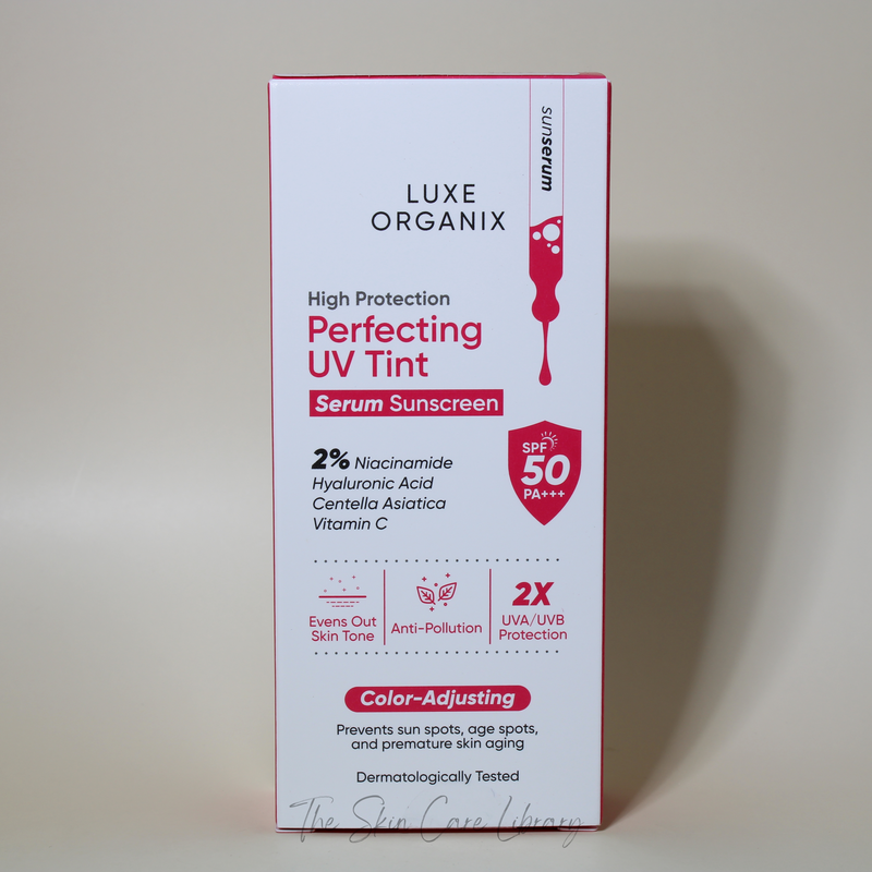 Luxe Organix High Protection Perfecting UV Tint Serum Sunscreen SPF 50 40g