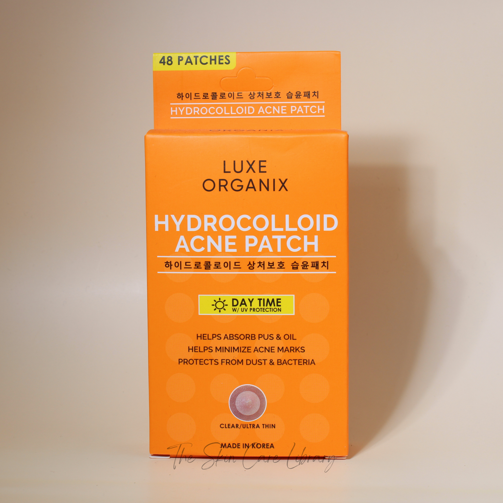Luxe Organix Hydrocolloid Acne Patch Day Time 48 patches | Acne Spot Treatment, Patches and Nose Strips Luxe Organix Hydrocolloid Acne Patch Day Time 48 patches | Acne Spot Treatment, Patches and Nose Strips