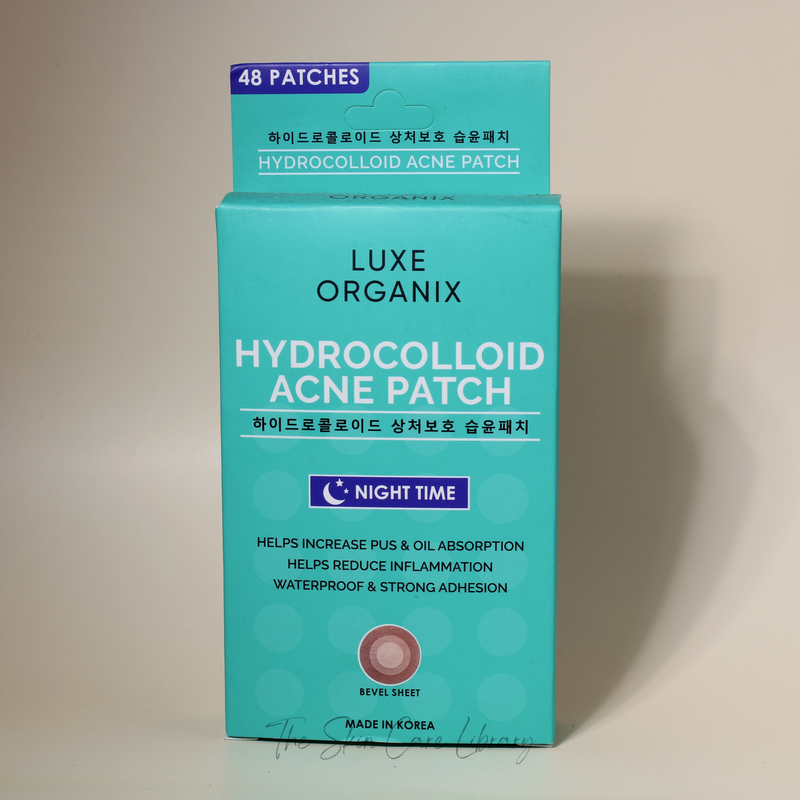 Luxe Organix Hydrocolloid Acne Spot Patch Night Time 48 patches