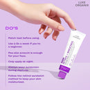 Luxe Organix Advanced Retinol + Bakuchiol Overnight Glow Gentle Treatment Cream 30g