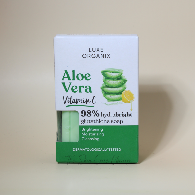 Luxe Organix Aloe Vera Vitamin C Hydrabright Gluthatione Soap 135g