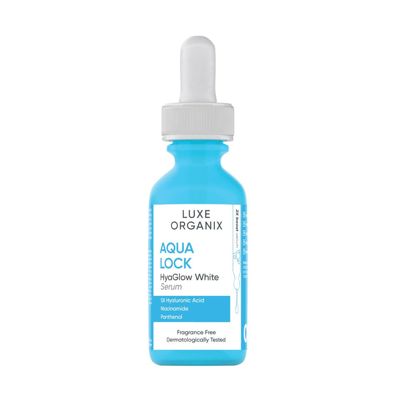 Luxe Organix Aqua Lock Hya Glow White Serum 30ml