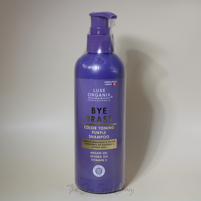 Luxe Organix Bye Brass Color Toning Purple Shampoo 240ml