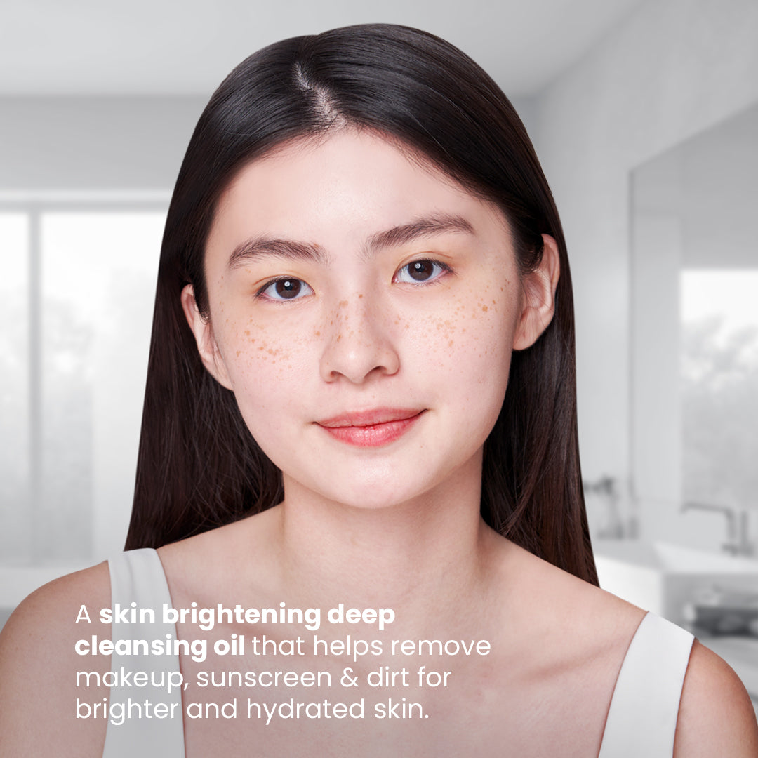 Luxe Organix First Cleanse Rice Bran + Grapeseed Skin Brightening Cleansing Oil 150ml | Cleansing Balm, Oil and Water Luxe Organix First Cleanse Rice Bran + Grapeseed Skin Brightening Cleansing Oil 150ml | Cleansing Balm, Oil and Water