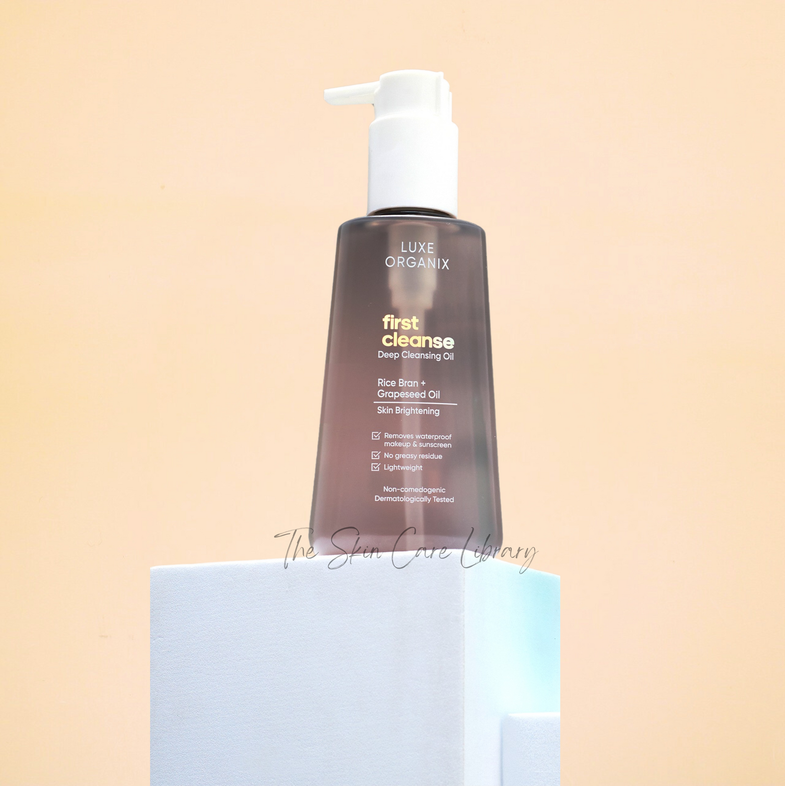 Luxe Organix First Cleanse Rice Bran + Grapeseed Skin Brightening Cleansing Oil 150ml | Cleansing Balm, Oil and Water Luxe Organix First Cleanse Rice Bran + Grapeseed Skin Brightening Cleansing Oil 150ml | Cleansing Balm, Oil and Water