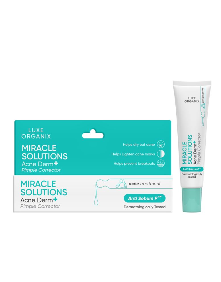 Luxe Organix Miracle Solutions Acne Derm + Pimple Corrector 20g