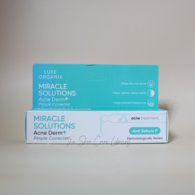 Luxe Organix Miracle Solutions Acne Derm + Pimple Corrector 20g