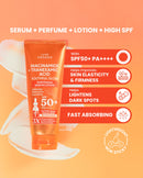 Luxe Organix Niacinamide + Tranexamic Acid Youthful Glow Whitening Serum Lotion SPF50 200ml